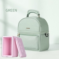 Sunveno Tin Foil Cooler Bag with EPP Box Breast Milk Preservation Bag Waterproof Lunch Bags Picnic B