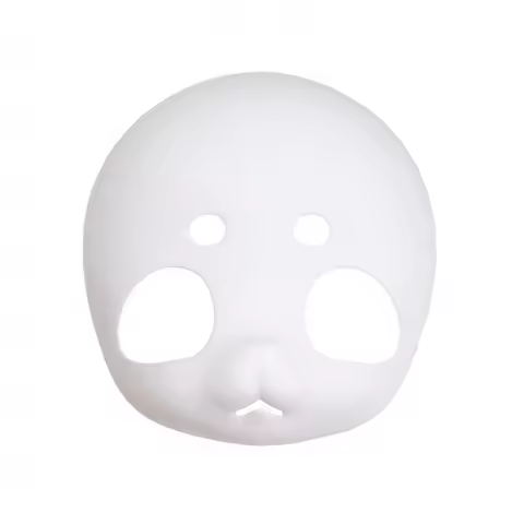 New 3D Cosplay Kigurumi Base Beast Skull Mask Animal DIY Fursuit Head Base Plastic Fursuit Mask Anim