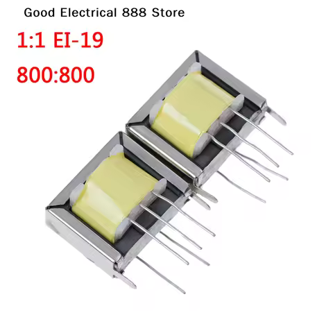 【GE】2Pcs Audio Output Transformer 1:1 EI-19 EI19 800:800 High Quality Isolation Transformer