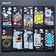 Oppo Reno 11 5G Oppo Reno 11 Pro Oppo Reno 11F Case Picture MAC05 Macaron Black Cute Picture/Macaron Black Soft Case Oppo Reno 11 5G Oppo Reno 11 Pro Oppo Reno 11F