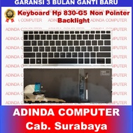 Keyboard hp EliteBook 830-G5 830 G5 830-G6 830 G6 Backlight No Pointer