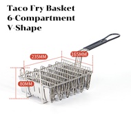 【Local delivery】Taco fry basket Taco shell fryer Taco french fries basket Taco shell deep fryer bask