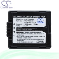CS Battery For Panasonic NV-GS200 / NV-GS200B / NV-GS200K Battery 1050mah CA-VBD120