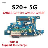 USB Charging Port Microphone Dock Connector Board Flex Cable For Samsung S20 Plus G986N G986B G986U 