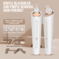 Electric Blackhead Removal With 3 Level Suction 4 Care Heads Pore Cleaner Machine Acne Remover Black