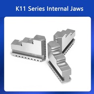 K11-160 Lathe Chuck 3 Jaw Chuck Jaws Internal Jaw And External Jaw SANOU Soft Jaw Chuck Spare Part F
