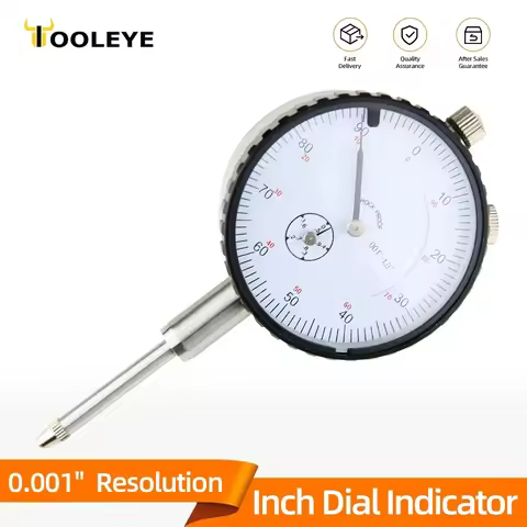 0-1" Dial Indicator Imperial Dial Bore Gauge Indicator Hour Type Micrometer Gauges For Measurement T