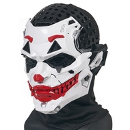 Cyberpunk Joker Masks With Clown Braids Cosplay Clown Costume Party Props Halloween Anime Role-Playi