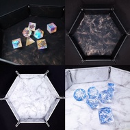New high-end pattern pu Dice board for tabletop role-playing games DND Dungeons and Dragons COC Boar