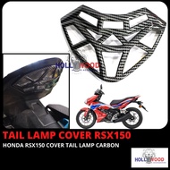 HONDA RSX RSX150 TAIL LAMP MASK CARBON BRAKE LIGHT COVER CARBON MASK LAMPU BELAKANG TRANFORMERS