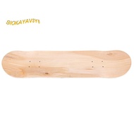 8Inch 8-Layer Maple Blank Double Concave Skateboards Natural Skate Deck Board Skateboards Deck Wood 