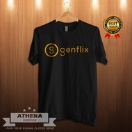 TSHIRT SHORT SLEEVE GAME ESPORT GENFLIX AEROWOLF ESPORT QUALITY DISTRO BEST