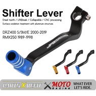 Motorcycle Gear Shift Lever Folding Shifter Pedal CNC for DRZ400 DRZ400S DRZ400SM DRZ400E 2000-2023 