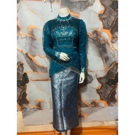 Azizah tulle ronce Set - Azizah women's suit