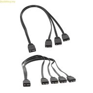 Doublebuy Simplifies Your Connections ARGB Splitter Cable for CPU Coolers 5v ARGB Fan