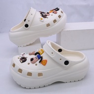 SIMWOOD Sandal Kodok Wantia Dewasa Sandal Baim EVA Wanita Sandal Wedges Korea Sepatu Jelly Baim