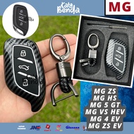 Carbon Remote Cover MG 4 EV HS ZS VS 5 GT HEV Key Casing Smartkey Keyless Protector New EV 2026 Morr