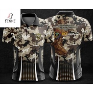 FENKE 321d3 high-quality unisex polo shirt jersery IPSC ROYAL malaysia POLICE 3D print shirts Short 