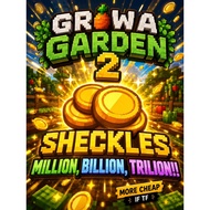 Sheckles 🔥 Grow a Garden 2 - million, billion, trilion 🔥 pc games
