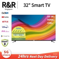 32inch TV/Smart TV/Android TV/Netflix/Youtube/Dolby Audio/with Digital Antenna