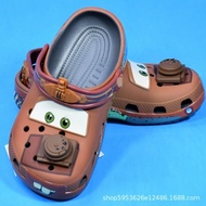 Mater Car Story McQueen McQueen Parent-Child Hole Shoes Sandals Slippers Beach Shoes Hole Shoes Sand