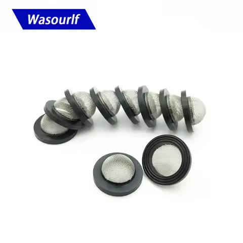 WASOURLF 10PCS G1/2 G3/4 DN15 Shower Head Mesh Filter Rubber Seal Ring Packing Washer Nozzle Hose Ga