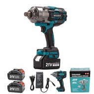 1000NM 1/2 Inch Brushless Motor Li-ion 21V Battery Cordless Impact Wrench for Impact Gun