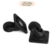 [Loviver] 2Pcs Replacements Luggage Wheel Suitcase Replace Parts Luggage Accessories