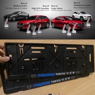 Mazda japan JDM number plate holder