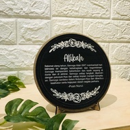 Kad Kayu Penghargaan , Wooden Card Gift, Wooden Plaque, Birthday