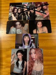 Itzy禮志崔Lia 申留真 李彩領 申有娜Yeji Lia Ryujin Chaeryeong Yuna 專輯小卡 Girls will be Firls Tunnel Vision