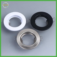 EPMN> LED Downlights Frame Round Fixture Adjustable Downlight Led Holders Cutout For GU10 Bulb Holde
