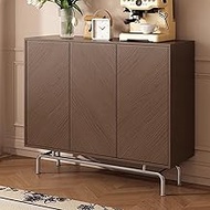 Wooden Sideboard Buffet Cabinet, Kitchen Storage Cabinets with Shelves Adjustable, Hutch Cupboard TV