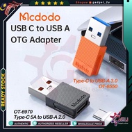 Original Mcdodo OT-6550 Type-C to USB-A 3.0 /OT-6970 Type-C 5A to USB-A 2.0 Converter,OTG Adapter