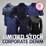 [LIMITED STOCK] CORPORATE DENIM/BAJU KORPORAT DENIM (DENIMSOFT)