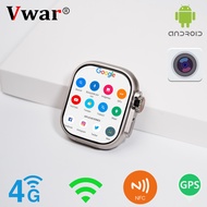 [P159p] 2024ใหม่ Vwar DW99สมาร์ทวอท์ชพิเศษ49มม. 4G/5G LTE ระบบแอนดรอยด์180 ° 8MP นาฬิกากล้อง WIFI GP