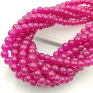 Crystal Cina Bulat Polos 8 MM Beads Aksesoris Manik Manik