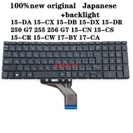 Japanese Keyboard For HP Pavilion 15-DA 15-CX 15-DB 15-DX 15-DR 250 G7 255 256 G7 15-CN 15-CS 15-CR 