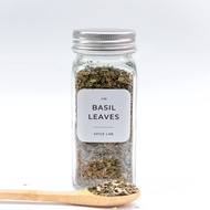 SPICE LAB Basil Leaves in 120 ML glass spice jar