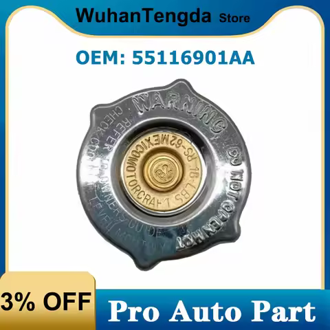 Water Radiator Tank Cover Cap for Chrysler Dodge Jeep 2.4L 3.7L 4.0L 5.2L 52079880AA 05278697AA 5511
