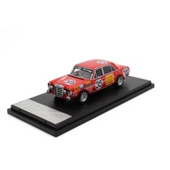 Liberty64 Mercedes 300 SEL 6.3 AMG W109 Racing Red Pig #35 Livery AW-162 Diecast Scale 1:64