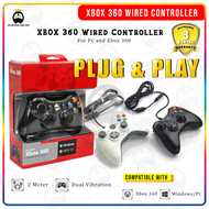 XBOX 360 CONTROLLER FOR PC XBOX360 [PLUG/PLAY] [SHIPFROMMALAYSIA]