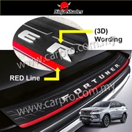 Hc Cargo Toyota Fortuner 2016 - 2021 Rear Bumper Pad Guard Protector Toyota Fortuner Accessories 201