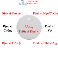 Thiết bị Định vị không dây vTag Viettel nhỏ gọn treo cặp đút túi đeo cổ định vị chính xác mọi lúc mọ