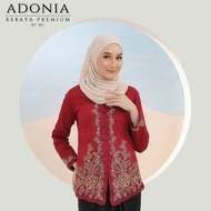 [TOP ONLY] Kebaya Sulam Gold (Mini) - Peony