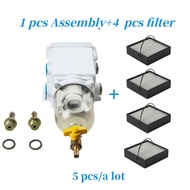 Fuel Filter Assembly 300FG 300FH Fuel Water Separator Filter SWK-2000-5 With 00530 Diesel Filter Rep