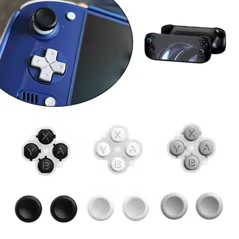 Silicone Cap Key For Odin 2Portal Handheld Joystick Hat With XABY Key Game Console Rocker Caps Repla