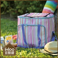 BO Groceries [YV9049] Ikloo~Pastel Outing Cold Storage Bag Insulation Picnic Climbing Camping Lunch 