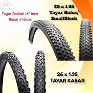 VEROLI TAYAR 26 X 1.95 KASAR / FOXTER 26X1.95 HALUS TAYAR SMALL BLOCK TIRE TYRE MTB BMX