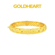 Goldheart 916 Gold Tapestry Bangle